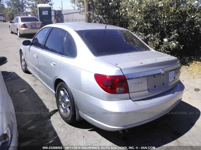 1G8JW54R63Y518252 - 2003 SATURN L300 SILVER photo 3