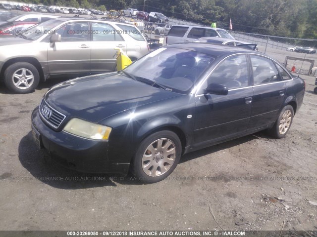 WAUAA24B0WN072589 - 1998 AUDI A6 GRAY photo 2