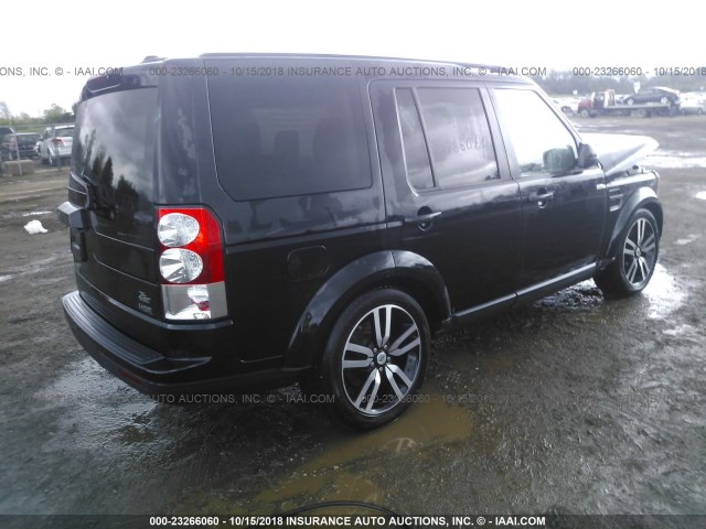 SALAG2D43BA584893 - 2011 LAND ROVER LR4 HSE BLACK photo 4