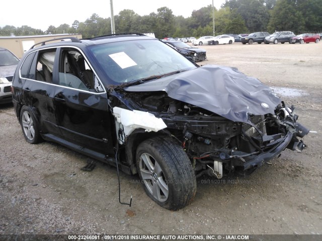 5UXFE83567LZ44118 - 2007 BMW X5 4.8I BLACK photo 1