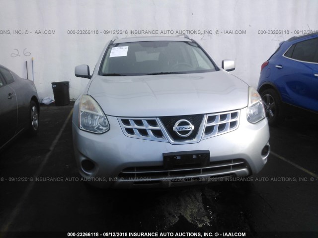 JN8AS5MV3BW281989 - 2011 NISSAN ROGUE S/SV/KROM SILVER photo 6