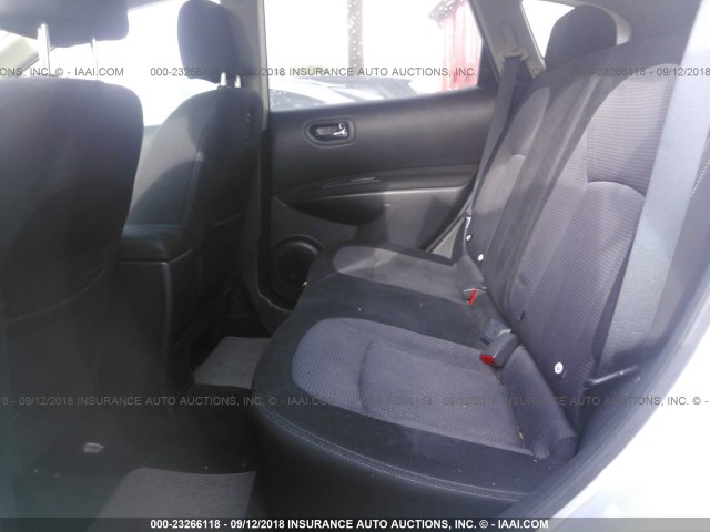 JN8AS5MV3BW281989 - 2011 NISSAN ROGUE S/SV/KROM SILVER photo 8