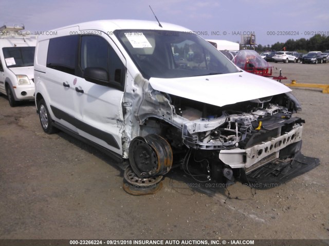 NM0LS7F73F1186993 - 2015 FORD TRANSIT CONNECT XLT WHITE photo 1