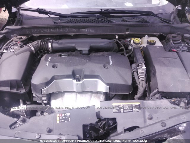 1G11A5SL3FF265838 - 2015 CHEVROLET MALIBU LS შავი ფოტო 10