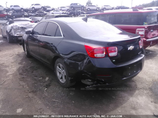 1G11A5SL3FF265838 - 2015 CHEVROLET MALIBU LS შავი ფოტო 3