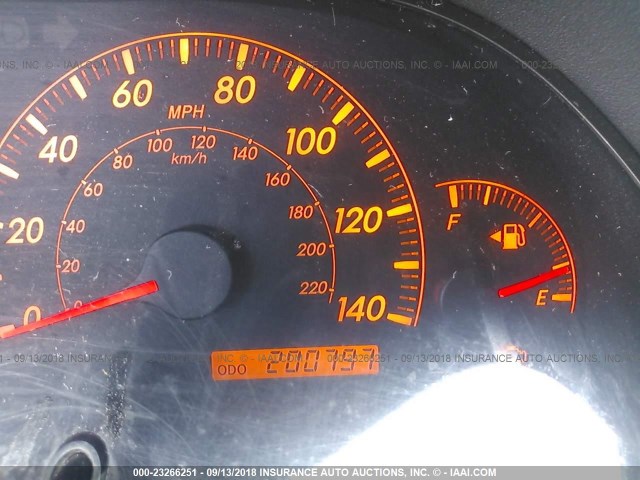 4T1BE32K05U080017 - 2005 TOYOTA CAMRY LE/XLE/SE Қызыл фото 7