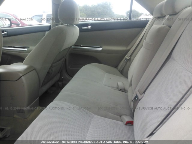 4T1BE32K05U080017 - 2005 TOYOTA CAMRY LE/XLE/SE Қызыл фото 8