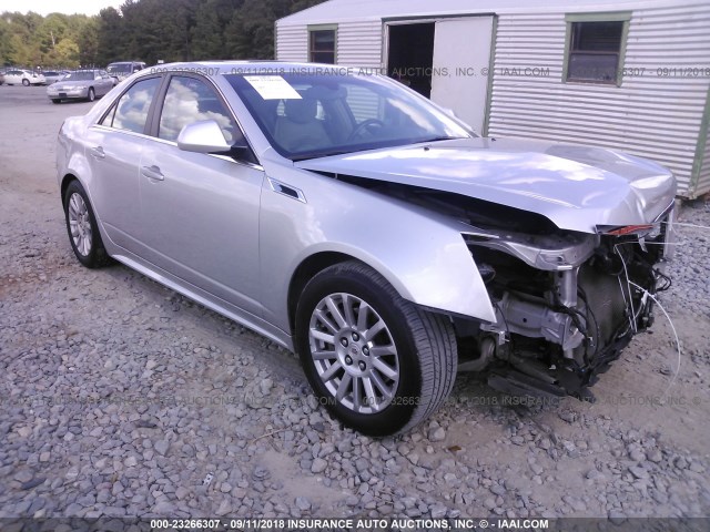 1G6DE5E5XD0159461 - 2013 CADILLAC CTS LUXURY COLLECTION SILVER photo 1