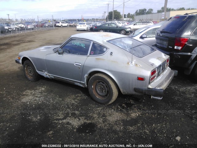 HLS30404416 - 1975 DATSUN 280Z GRAY photo 3