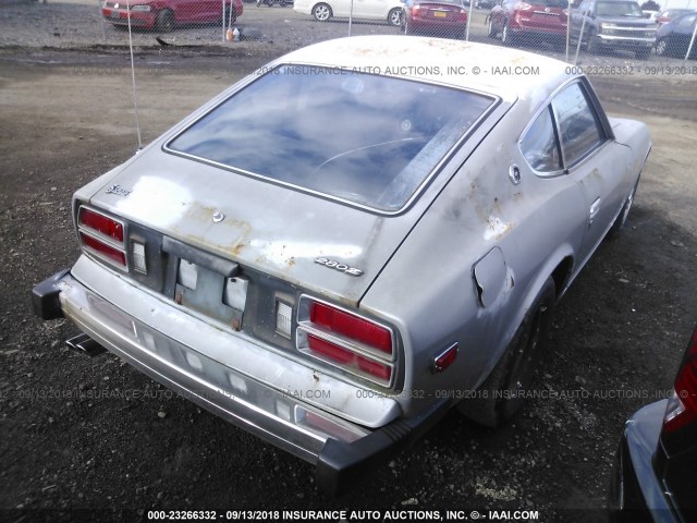 HLS30404416 - 1975 DATSUN 280Z GRAY photo 4