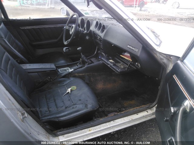 HLS30404416 - 1975 DATSUN 280Z GRAY photo 5