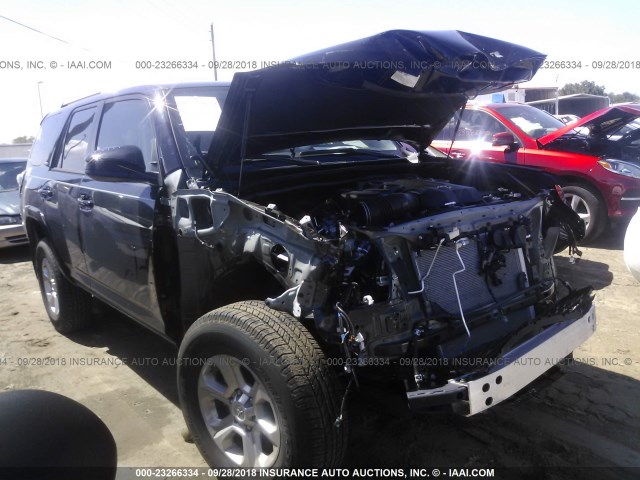 JTEBU5JR8J5547279 - 2018 TOYOTA 4RUNNER SR5 PREM/LTDL/TRAIL/TRD BLACK photo 1