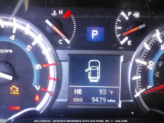 JTEBU5JR8J5547279 - 2018 TOYOTA 4RUNNER SR5 PREM/LTDL/TRAIL/TRD BLACK photo 7