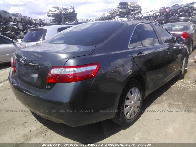 4T1BE46K59U279943 - 2009 TOYOTA CAMRY SE/LE/XLE ნაცრისფერი ფოტო 4