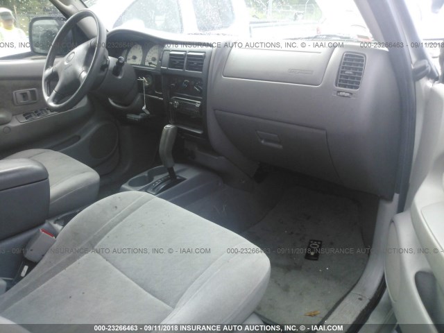 5TEGM92N64Z358354 - 2004 TOYOTA TACOMA DOUBLE CAB PRERUNNER GRAY photo 5