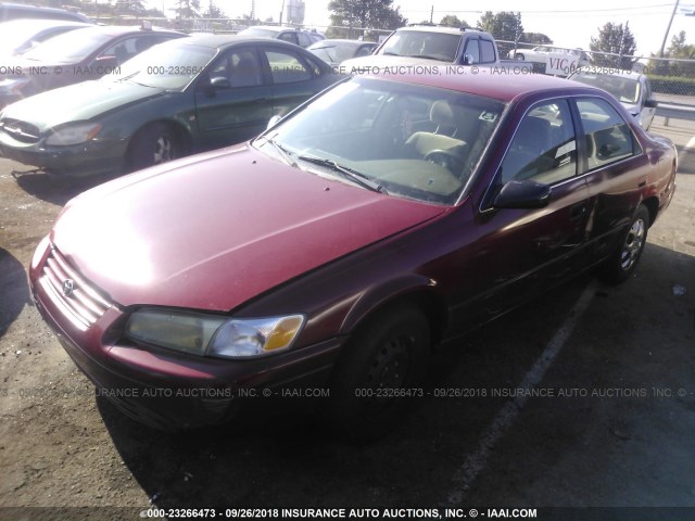 4T1BG22K6VU096131 - 1997 TOYOTA CAMRY CE/LE/XLE 红色 照片 2