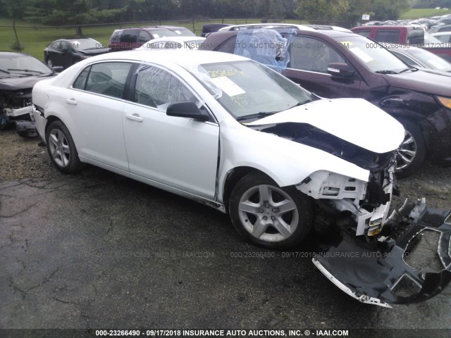1G1ZA5EU1BF160717 - 2011 CHEVROLET MALIBU LS Ağ foto 1