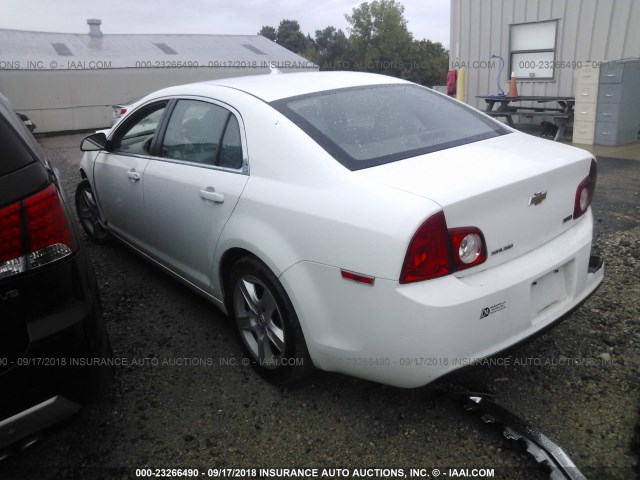 1G1ZA5EU1BF160717 - 2011 CHEVROLET MALIBU LS Ağ foto 3
