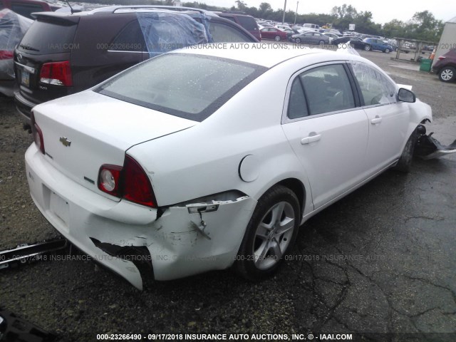 1G1ZA5EU1BF160717 - 2011 CHEVROLET MALIBU LS Ağ foto 4