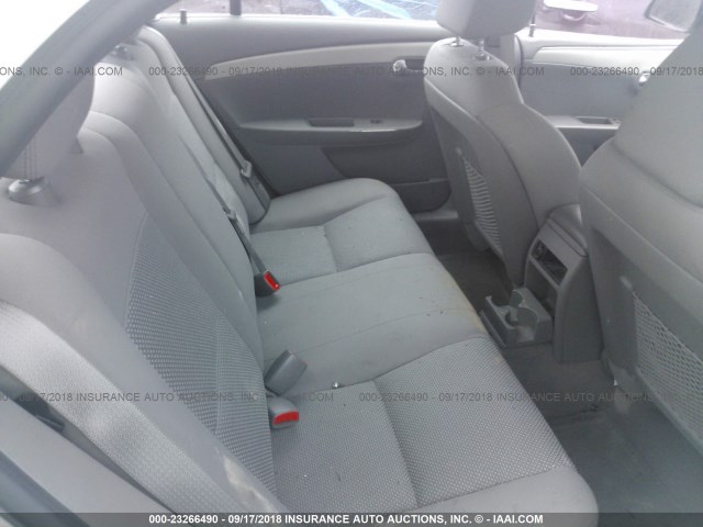 1G1ZA5EU1BF160717 - 2011 CHEVROLET MALIBU LS Ağ foto 8