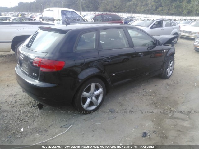 WAUHF78P58A171809 - 2008 AUDI A3 2.0 BLACK photo 4