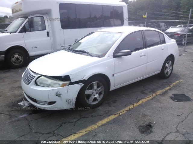 1G8AL58F96Z154500 - 2006 SATURN ION LEVEL 3 WHITE photo 2