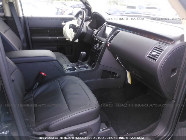 2FMGK5D84KBA03681 - 2019 FORD FLEX LIMITED BLACK photo 5