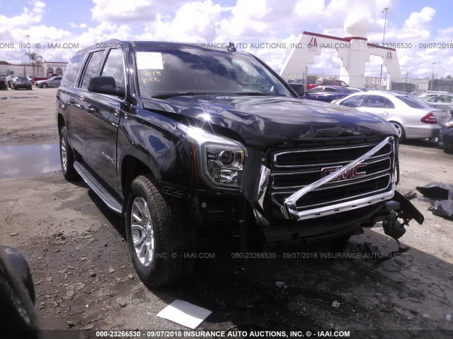 1GKS1GKC5JR373865 - 2018 GMC YUKON XL C1500 SLT BLACK photo 1