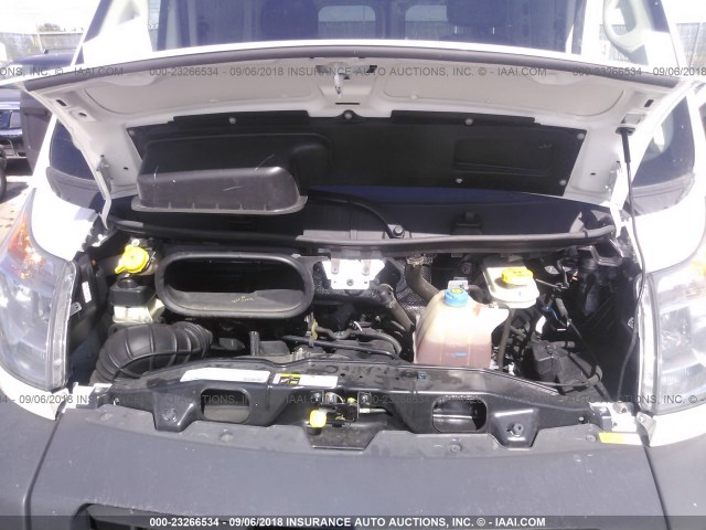 3C6TRVAG3JE105806 - 2018 RAM PROMASTER 1500 1500 STANDARD WHITE photo 10