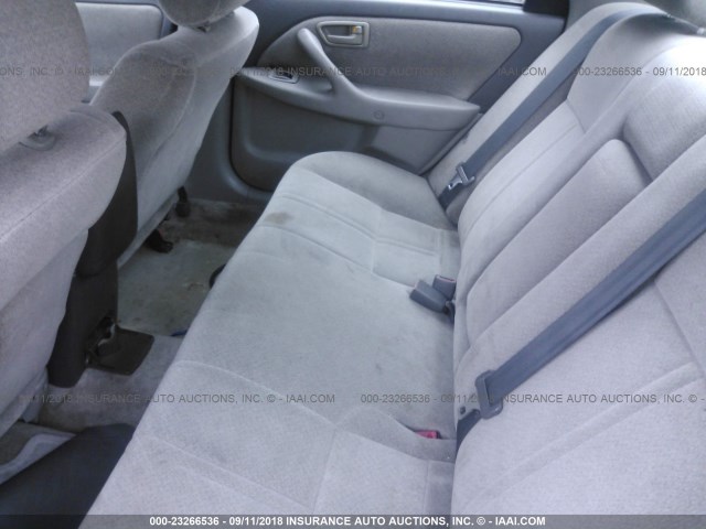 4T1BG22K61U015624 - 2001 TOYOTA CAMRY CE/LE/XLE 灰色 照片 8
