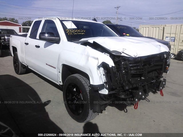 1GCVKREC3JZ206434 - 2018 CHEVROLET SILVERADO K1500 LT WHITE photo 1