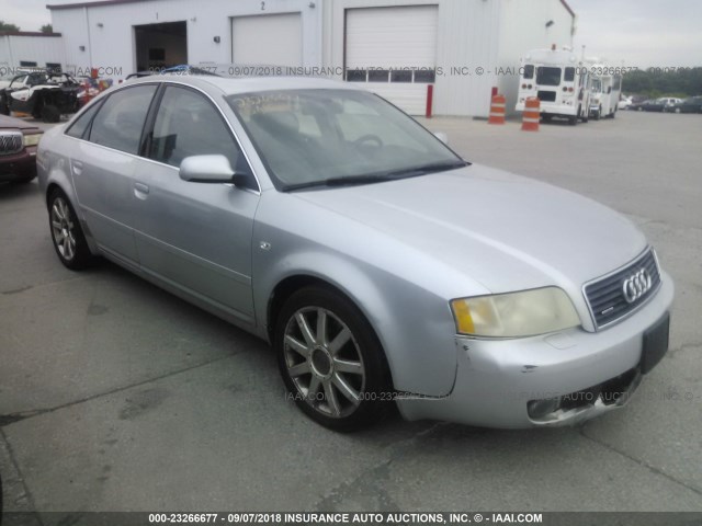 WAUCD64B34N104066 - 2004 AUDI A6 S-LINE QUATTRO SILVER photo 1