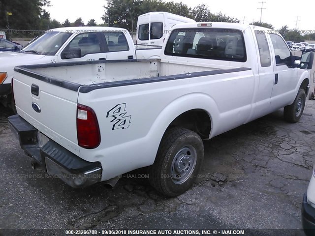 1FT7X2B64GEA20840 - 2016 FORD F250 SUPER DUTY WHITE photo 4