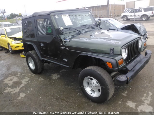 1J4FY29P6VP508481 - 1997 JEEP WRANGLER / TJ SE GREEN photo 1