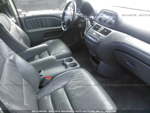 5FNRL38707B117235 - 2007 HONDA ODYSSEY EXL ლურჯი ფოტო 5