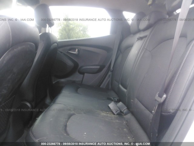 KM8JTCAF6FU967550 - 2015 HYUNDAI TUCSON SILVER photo 8