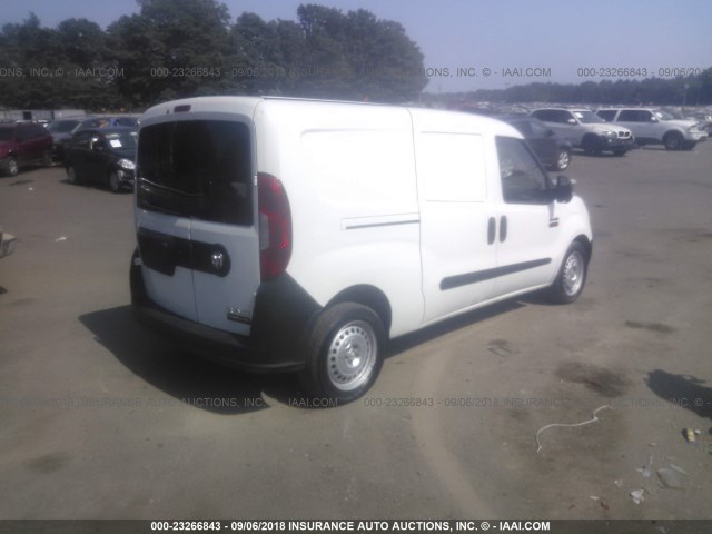 ZFBERFAT6G6B57326 - 2016 RAM PROMASTER CITY  WHITE photo 4