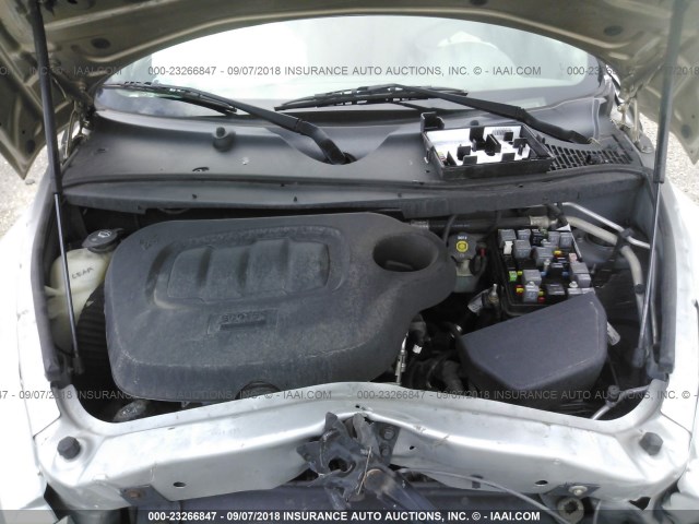 3GNCA13B29S612470 - 2009 CHEVROLET HHR LS SILVER photo 10