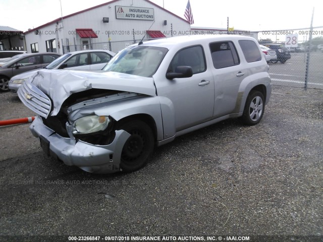 3GNCA13B29S612470 - 2009 CHEVROLET HHR LS SILVER photo 2