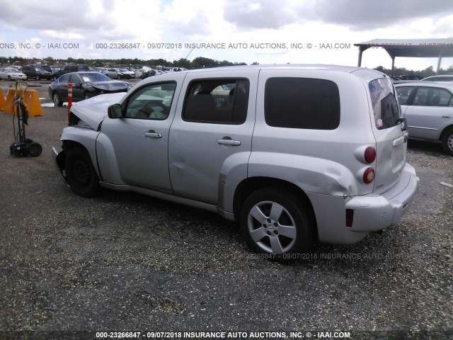 3GNCA13B29S612470 - 2009 CHEVROLET HHR LS SILVER photo 3