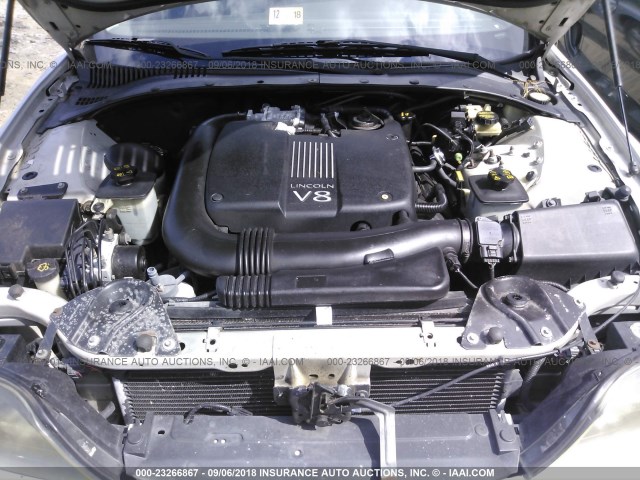 1LNHM87A71Y736758 - 2001 LINCOLN LS 银色 照片 10