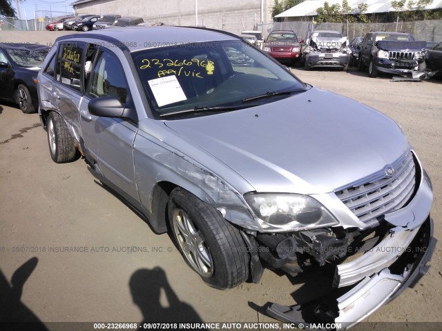 2C8GF68465R329563 - 2005 CHRYSLER PACIFICA TOURING SILVER photo 6