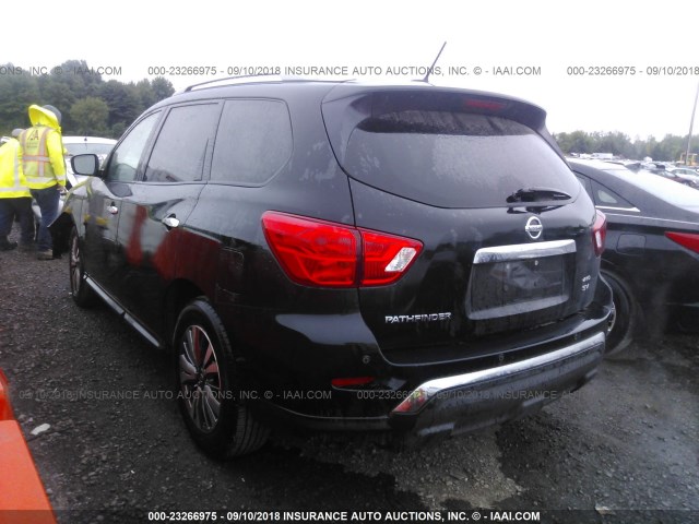 5N1DR2MM2JC636740 - 2018 NISSAN PATHFINDER S/SV/SL/PLATINUM BLACK photo 3