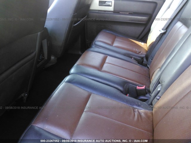 1FMFU19559EB07317 - 2009 FORD EXPEDITION LIMITED BLACK photo 8