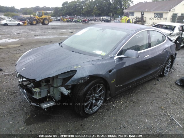 5YJ3E1EAXJF018871 - 2018 TESLA MODEL 3 ნაცრისფერი ფოტო 6