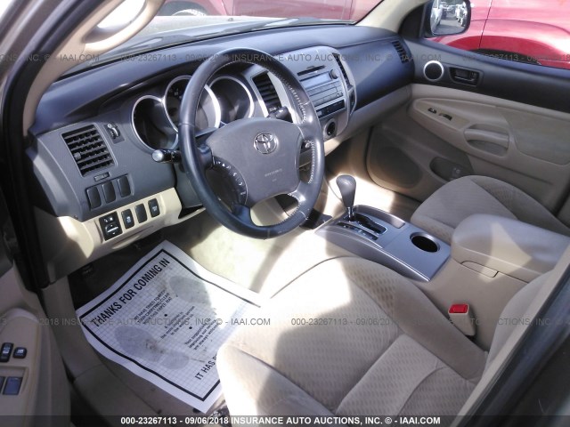 5TETX22N69Z621396 - 2009 TOYOTA TACOMA ACCESS CAB Қоңыр фото 5