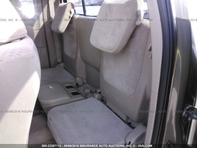 5TETX22N69Z621396 - 2009 TOYOTA TACOMA ACCESS CAB Қоңыр фото 8