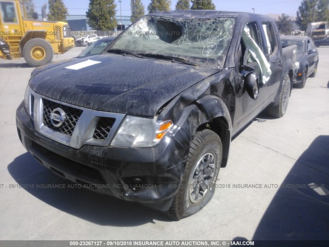 1N6AD0EV8JN728454 - 2018 NISSAN FRONTIER S/SV/SL/PRO-4X BLACK photo 2