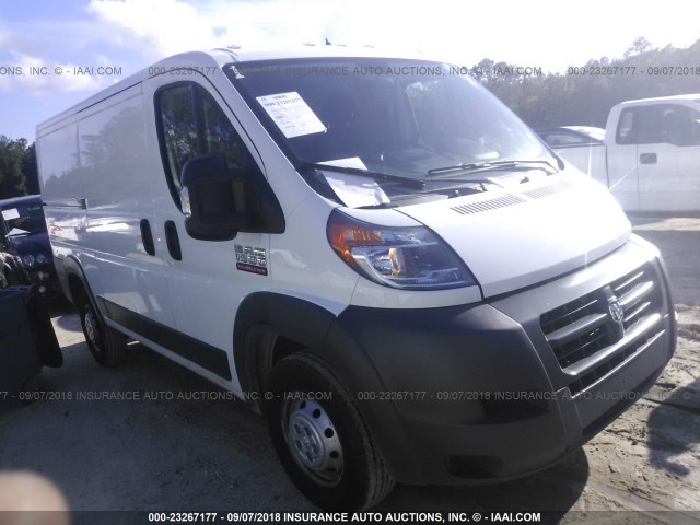 3C6TRVAG8JE103128 - 2018 RAM PROMASTER 1500 1500 STANDARD WHITE photo 1