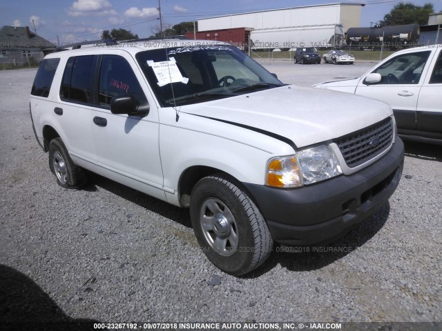 1FMZU62K33UA97250 - 2003 FORD EXPLORER XLS/XLS SPORT WHITE photo 1